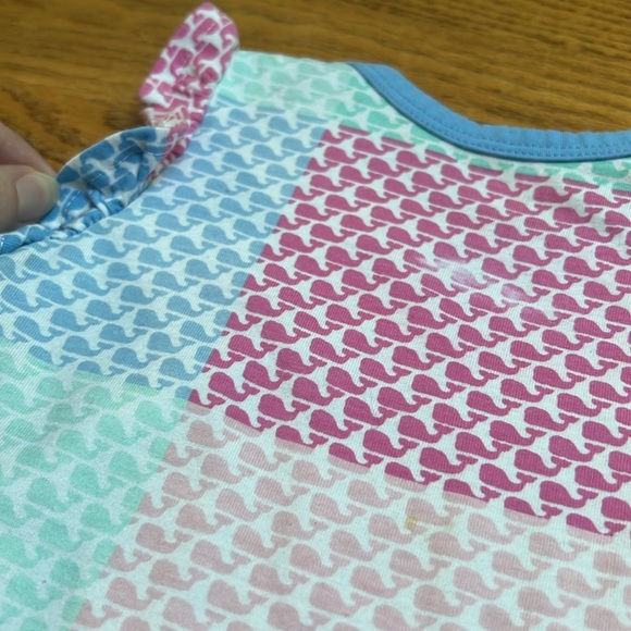 Vineyard Vines whale patchwork bodysuit | 0-3 months - Picture 3 of 5